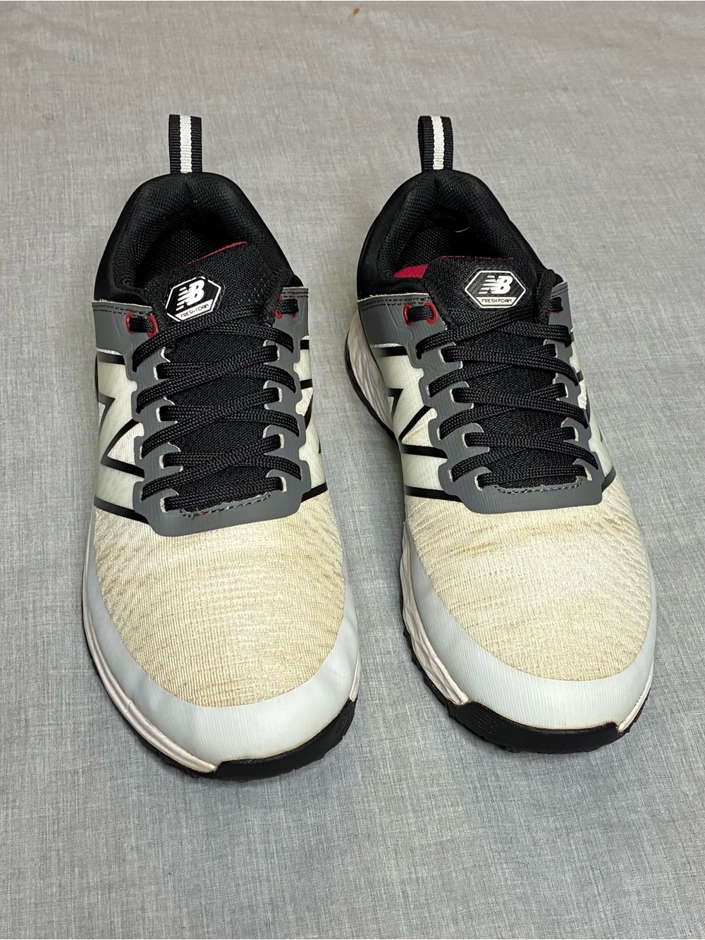 New Balance Fresh Foam V2 Men’s Athletic Golf Shoes - Cream, Black & Gray